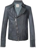 Guidi Biker Jacket - Blue