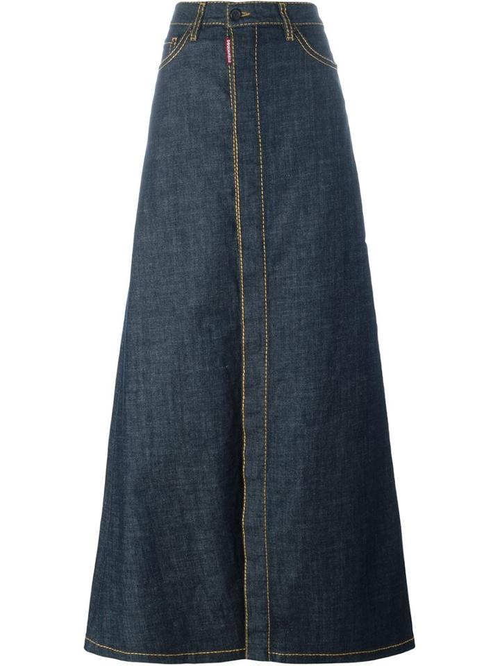 Dsquared2 'malaika' Denim Skirt