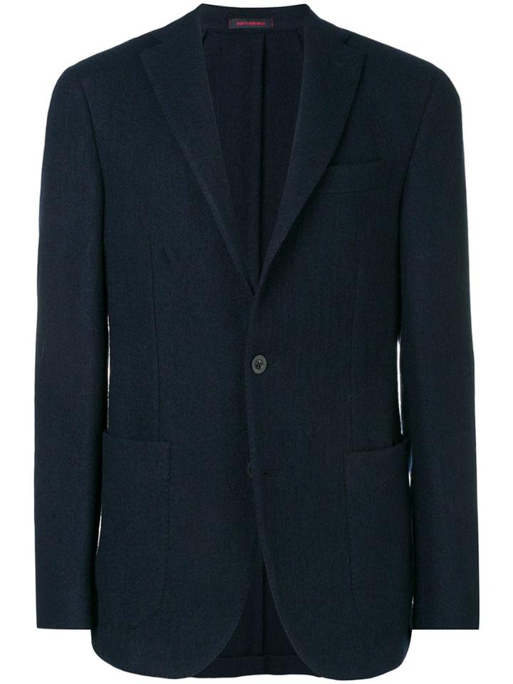 The Gigi Two Button Blazer - Blue