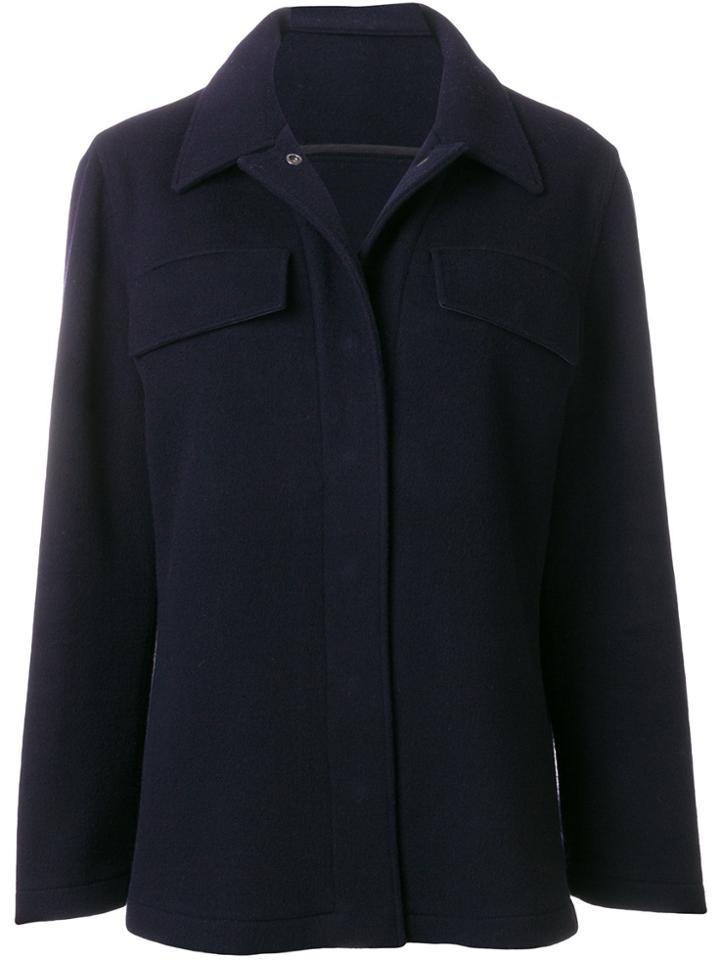 Holland & Holland Classic Peacoat - Blue