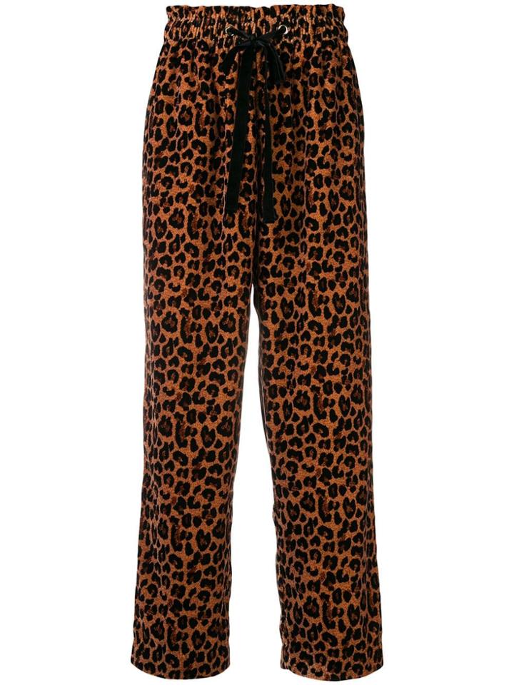 Antik Batik Gart Straight-leg Trousers - Brown