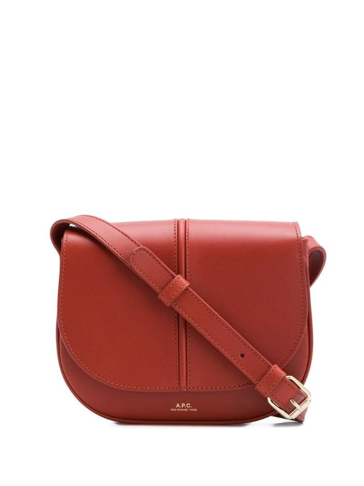 A.p.c. Betty Brandy Shoulder Bag - Red