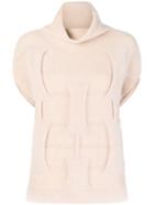 Cruciani Roll Neck Knit Jumper - Nude & Neutrals