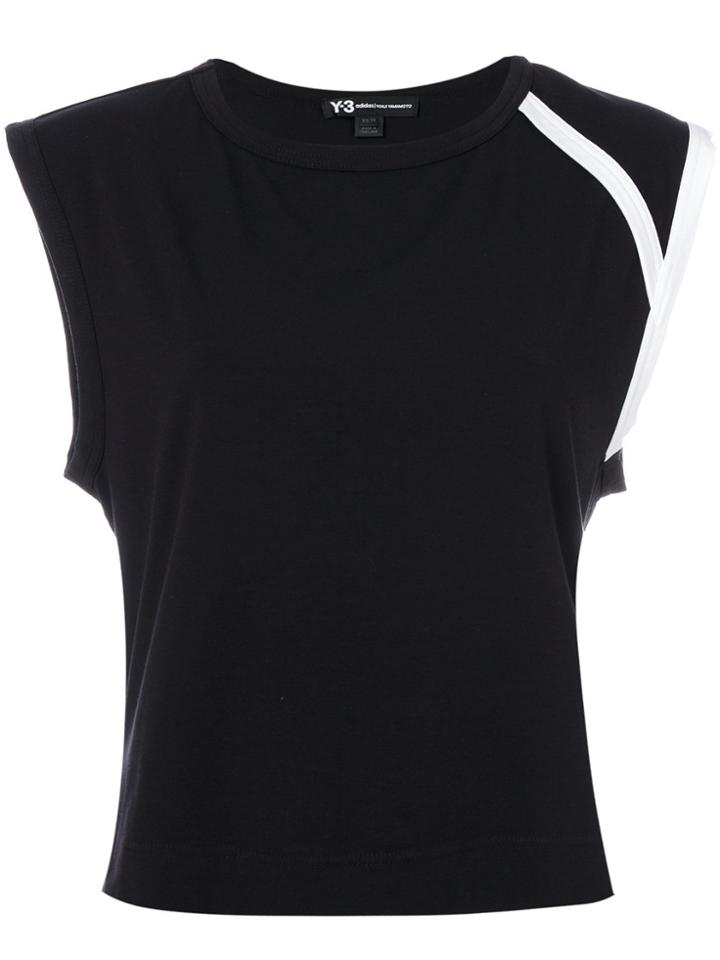 Y-3 Cap-sleeve T-shirt - Black