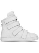 Myswear Bond Hi-top Sneakers, Women's, Size: 37, White, Nappa Leather/rubber