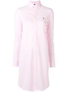 Polo Ralph Lauren Shirt Dress, Women's, Size: Medium, Pink/purple, Cotton