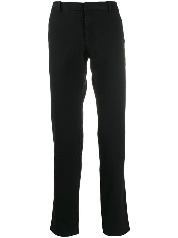 Les Hommes Urban Slim Leg Chinos - Black