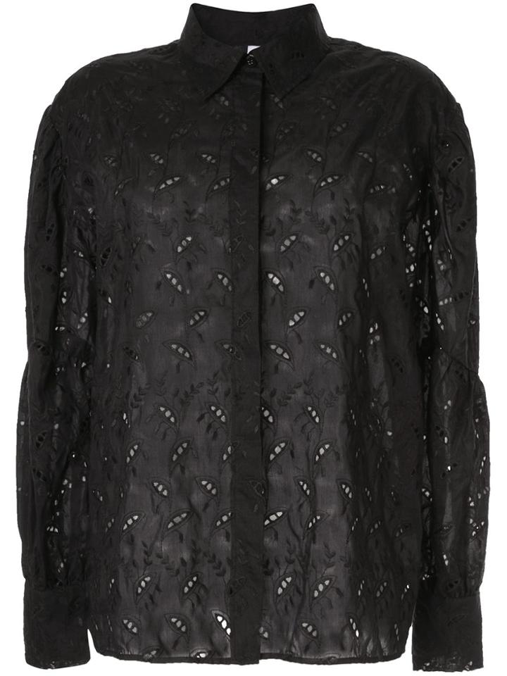 Sir. Elodie Floral Shirt - Black