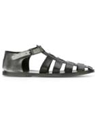 Rundholz Heel Metallic Effect Sandals