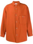 Ymc Oversized Shirt - Orange