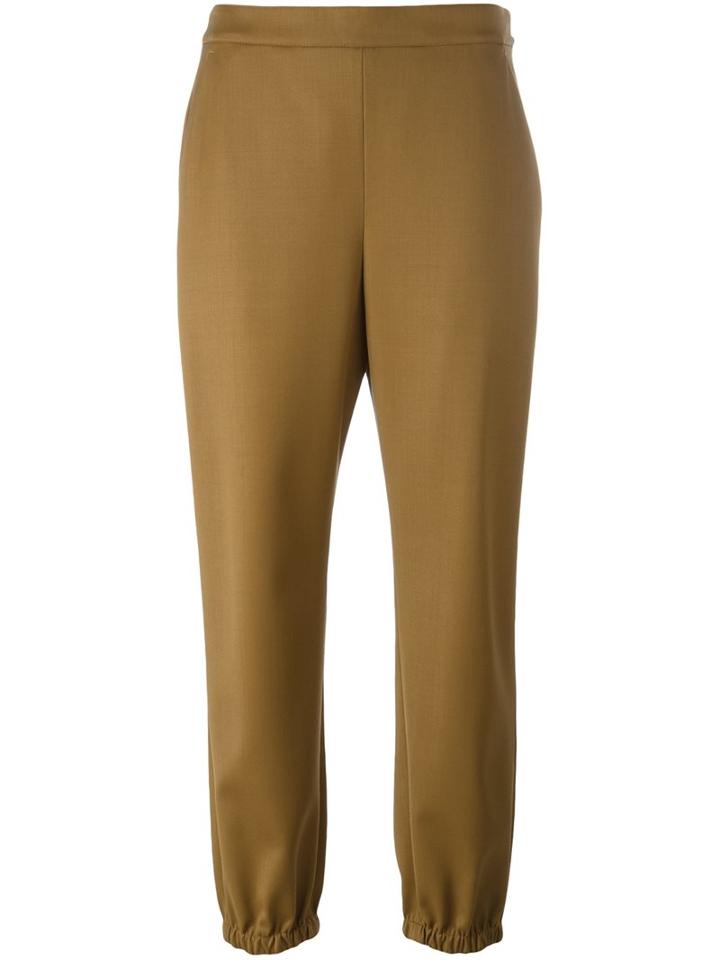Sonia Rykiel Smocked Hem Pants