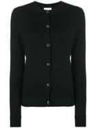 Barrie Classic Crew Neck Cardigan - Black