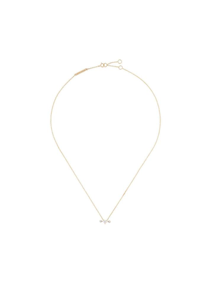 Delfina Delettrez 18kt Yellow And White Two In One Diamond Necklace -