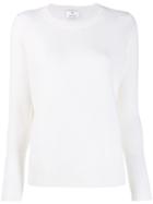 Allude Knitted Jumper - White