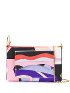 Emilio Pucci Burle Print Shoulder Bag - Pink