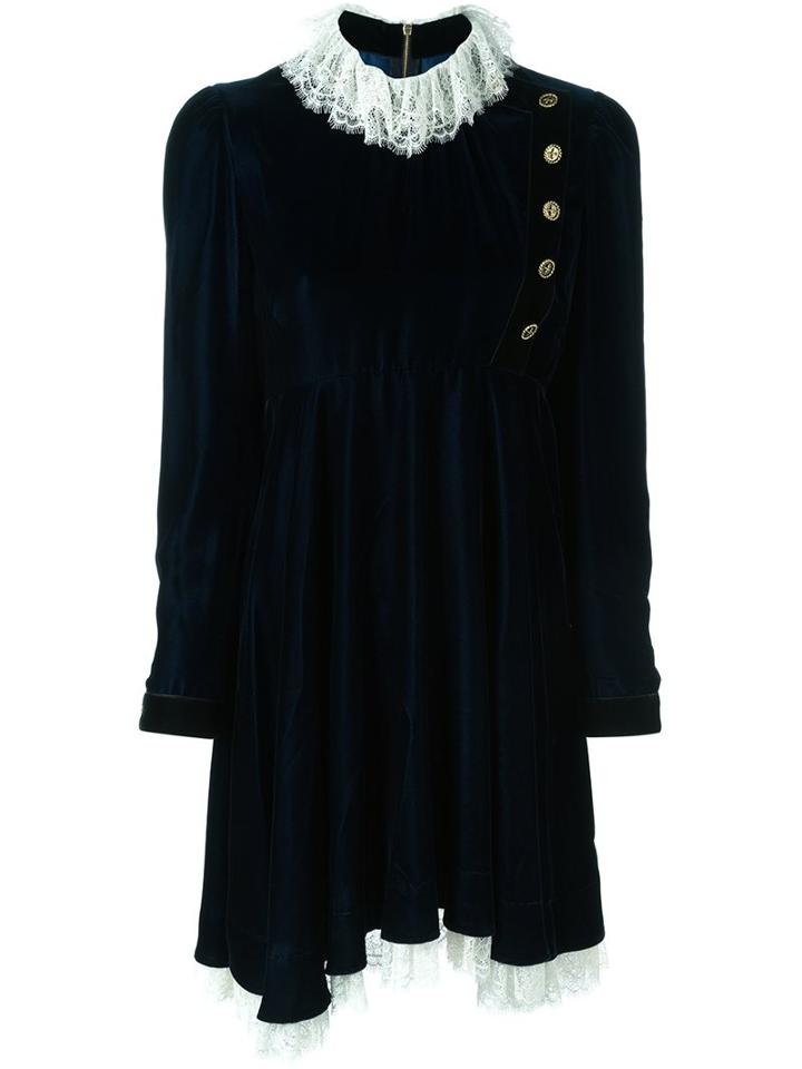 Philosophy Di Lorenzo Serafini Lace Collared Dress