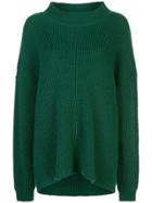 Alice+olivia Sarah Cut Out Jumper - Green