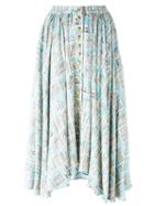 Olympia Le-tan Printed Full Skirt