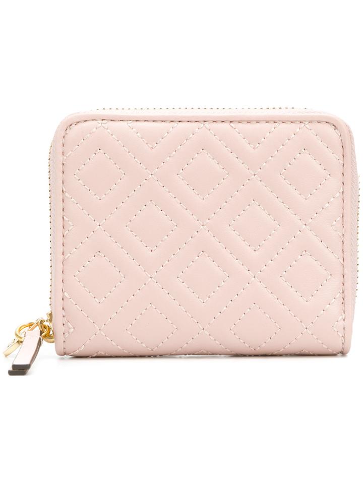 Tory Burch Fleming Medium Wallet - Pink & Purple