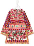Dolce & Gabbana Kids Carretto Con Rose (pink) Dress, Girl's, Size: 8 Yrs