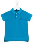 Aston Martin Kids - Embroidered Logo Polo Shirt - Kids - Cotton - 24 Mth, Blue