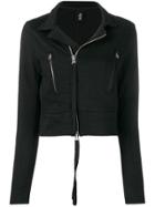 Thom Krom Cropped Fitted Jacket - Black