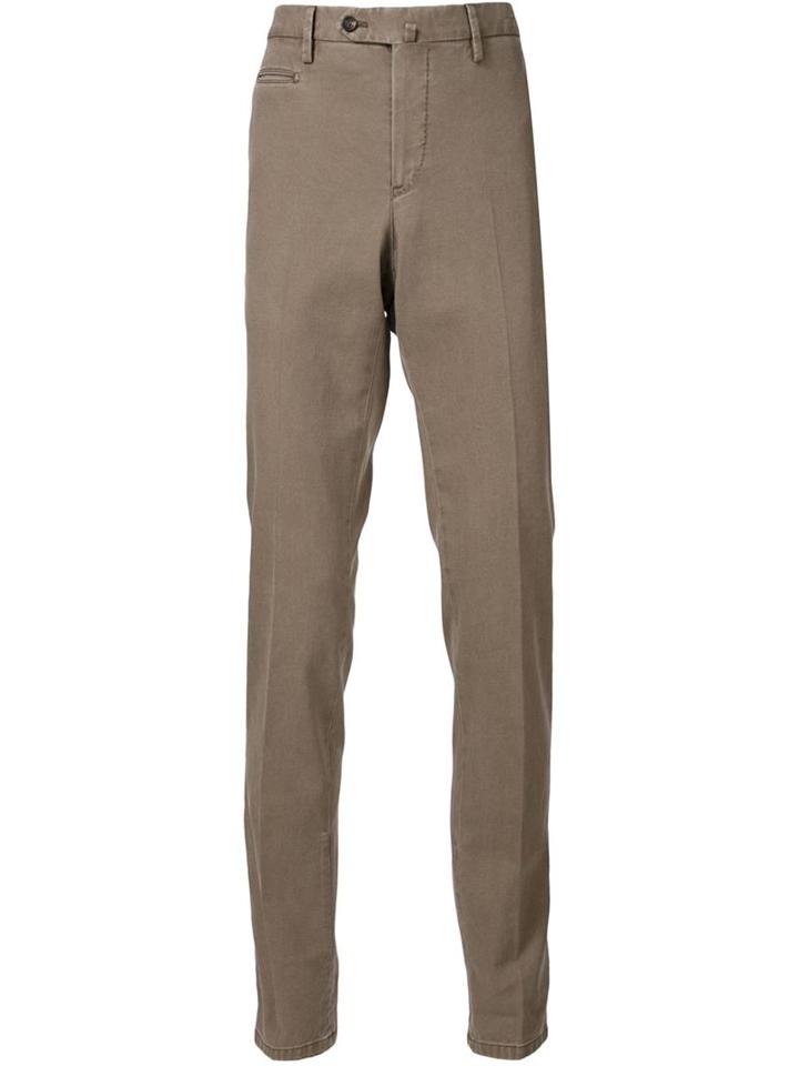 Pt01 Jambo Trousers, Men's, Size: 46, Brown, Cotton