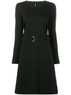 Pierantoniogaspari Belted Midi Dress - Black
