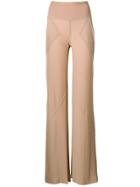 Rick Owens Lilies Casual Palazzo Pants - Nude & Neutrals