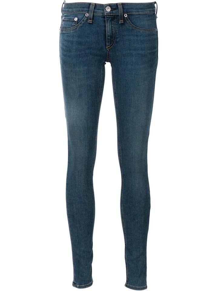 Rag & Bone Skinny Jeans, Women's, Size: 31, Blue, Cotton/polyester/polyurethane