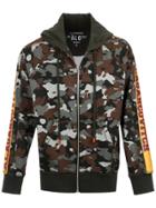 À La Garçonne Camouflage Hoodie - Brown