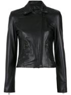 Nk Leather Jacket - Black