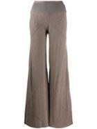 Rick Owens Lilies Wide Leg Trousers - Grey