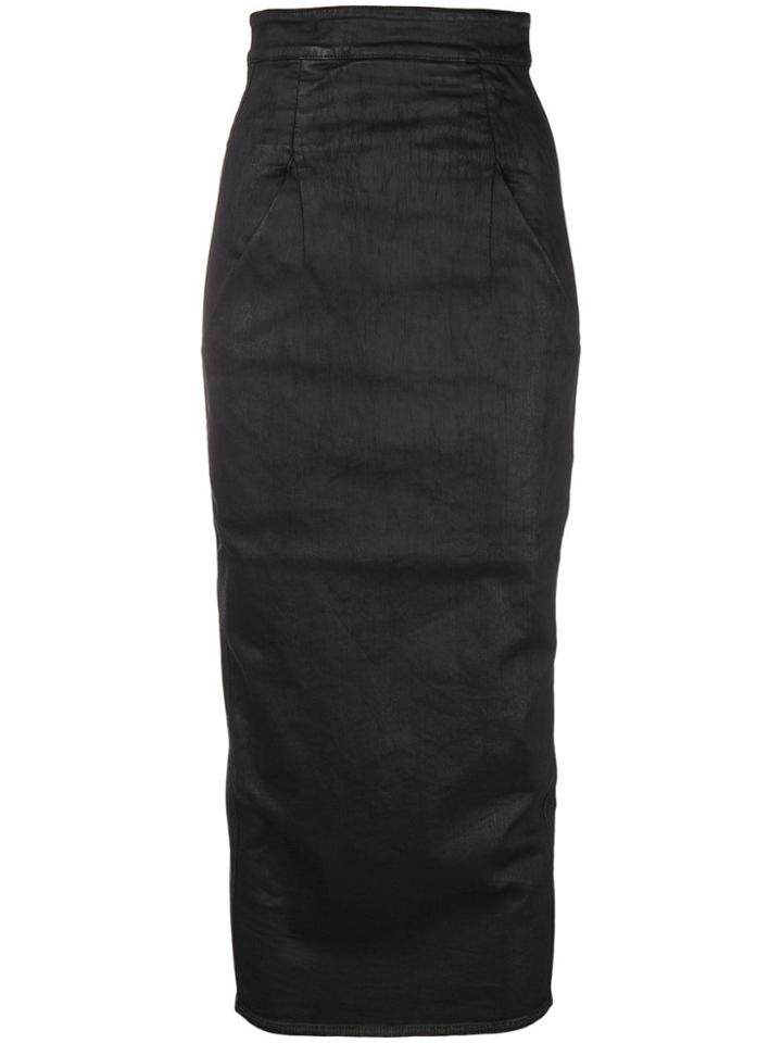 Rick Owens Drkshdw Pencil Skirt - Black