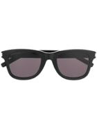 Saint Laurent Eyewear Studded Sunglasses - Black