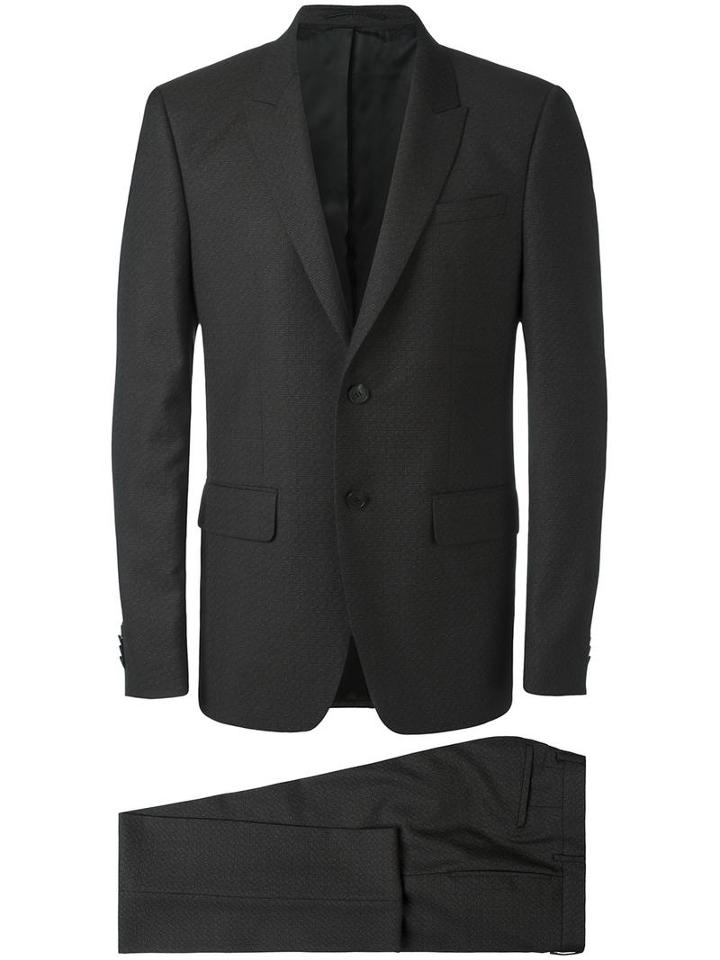 Givenchy Two Piece Formal Suit, Men's, Size: 52, Black, Acetate/viscose/wool/cotton
