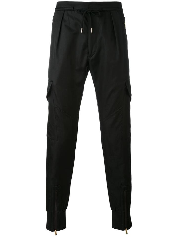 Paul Smith - Cargo Joggers - Men - Cotton - 32, Black, Cotton