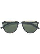 Dior Eyewear Aviator Frame Sunglasses - Brown