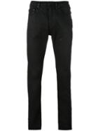 Neil Barrett Straight-cut Jeans, Men's, Size: 34, Black, Cotton/polyurethane