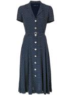 Polo Ralph Lauren Polka Dot Print Dress - Blue