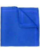 Canali Spotted Scarf - Blue