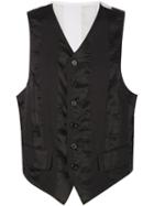 Ann Demeulemeester Contrast Panelled Waistcoat