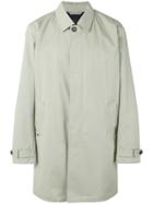 Z Zegna Button Up Coat - Nude & Neutrals
