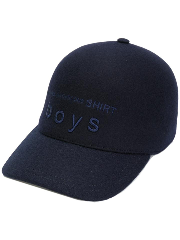 Comme Des Garçons Shirt Boys Branded Cap - Blue