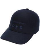Comme Des Garçons Shirt Boys Branded Cap - Blue