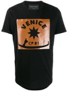 Christian Pellizzari Printed 'venice' T-shirt - Black