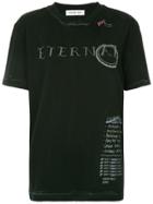 Ground Zero Eternal Slogan T-shirt - Black