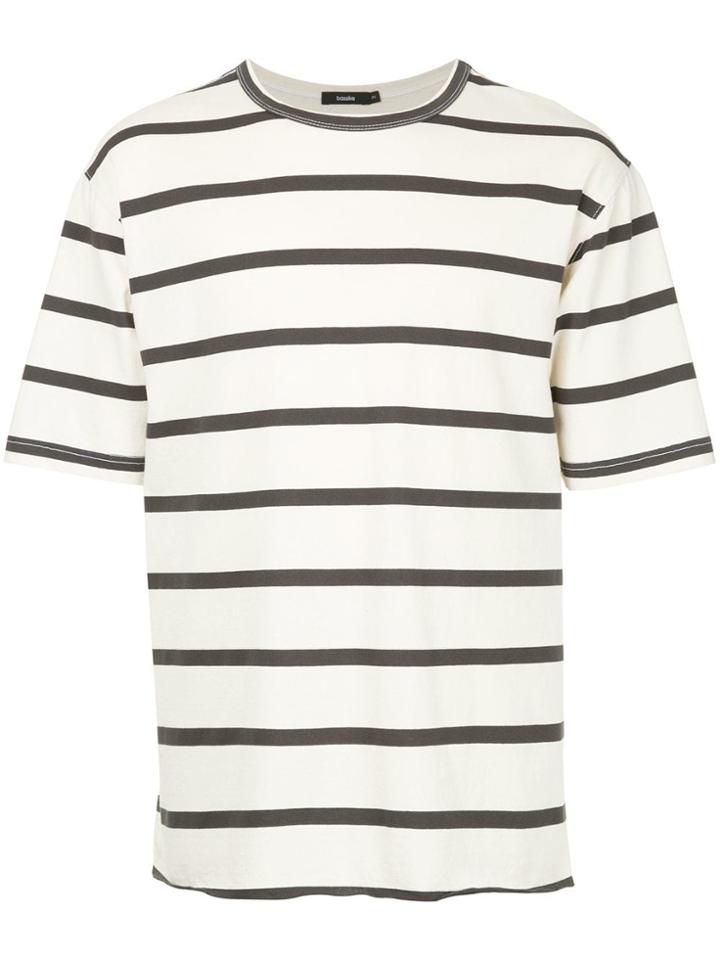 Bassike Striped T-shirt - Nude & Neutrals