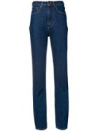 Fiorucci High Waist Skinny Jeans - Blue