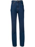 Fiorucci High Waist Skinny Jeans - Blue